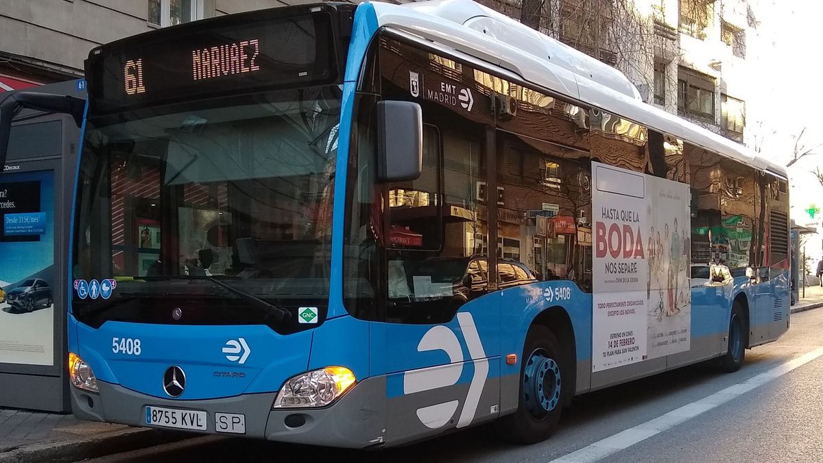 Autobús de la EMT Madrid