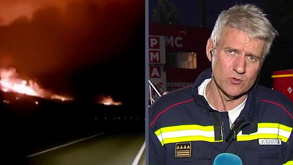 El director del Puesto de Mando del incendio de Castellón: "No prevemos que esté controlado en las próximas 24 horas"
