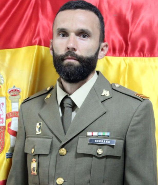 El soldado español Pedro Serrano Arjona, de 37 años