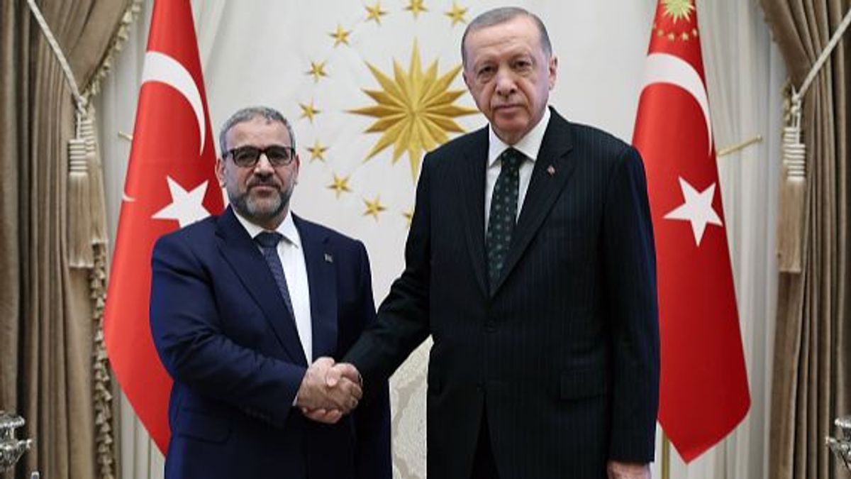 Erdogán recibe al primer ministro de Libia Khalid Ammar Al-Mish el 17 de agosto del 2022