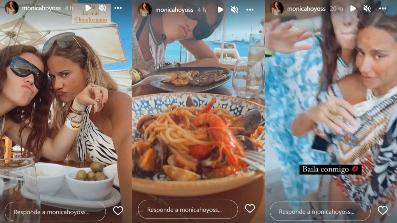 Mónica Hoyos disfruta de sus vacaciones con su hija antes de 'Pesadilla en El Paraíso'