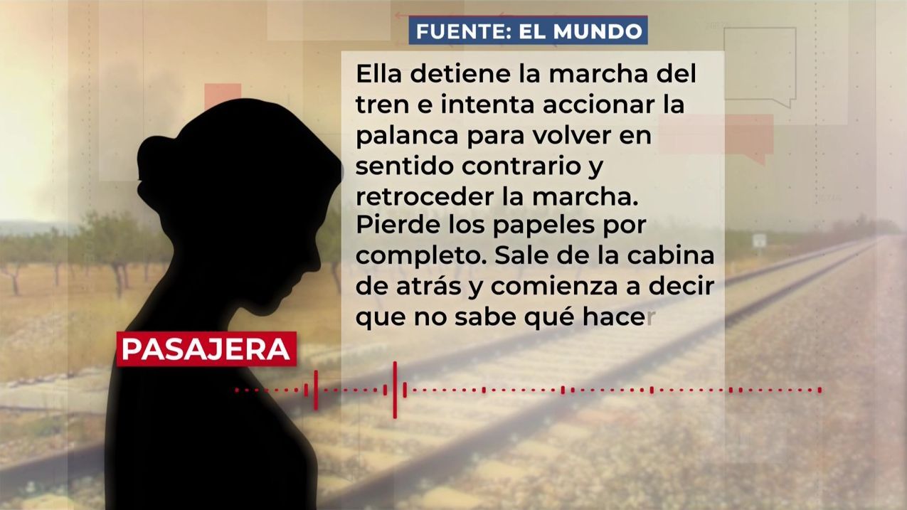 ¿Qué pasó dentro del tren?