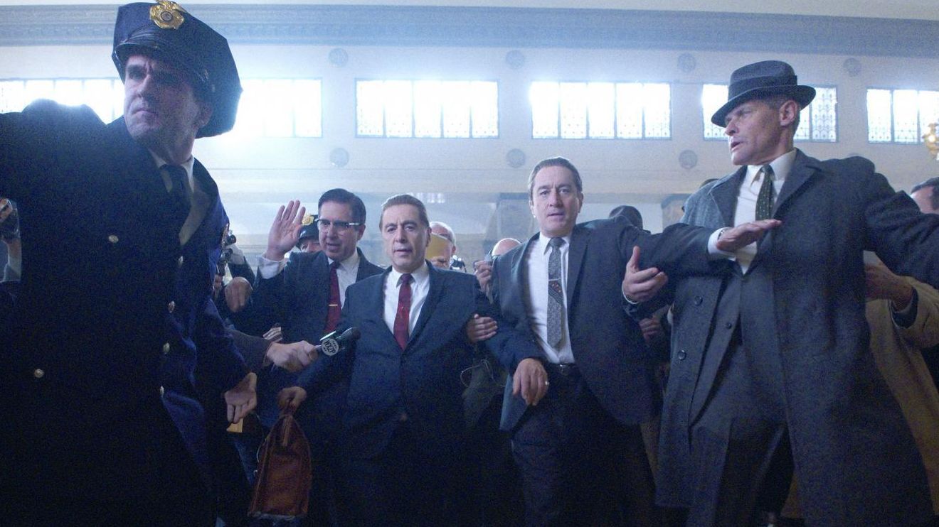 Robert de Niro en la película "El Irlandés"