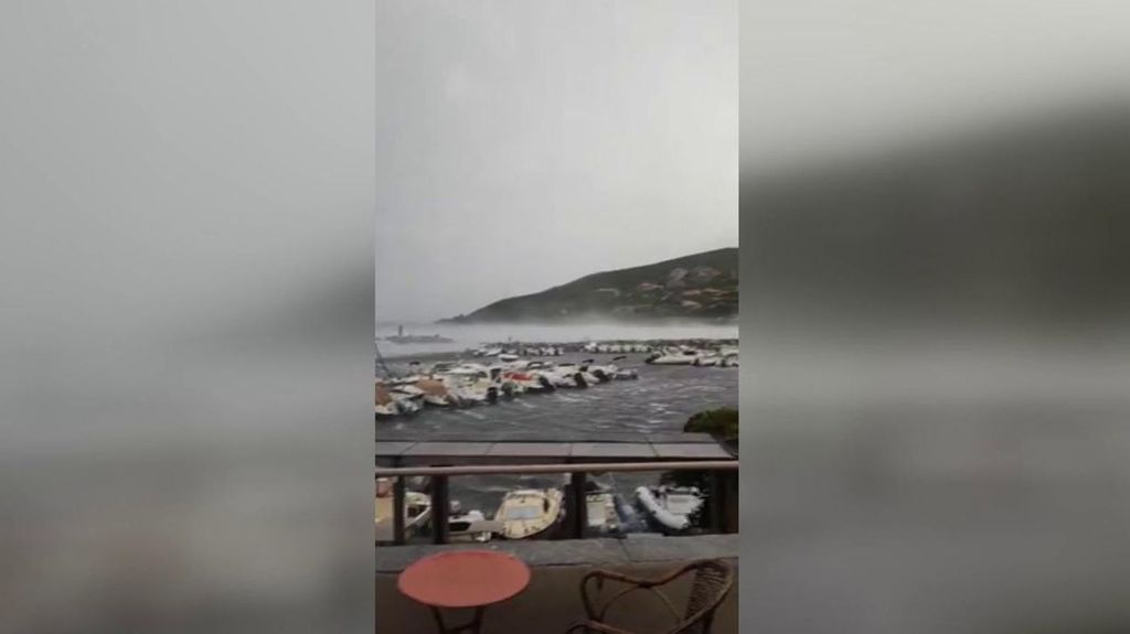 Tormentas con vientos de 220 km hora dejan cinco muertos en Córcega