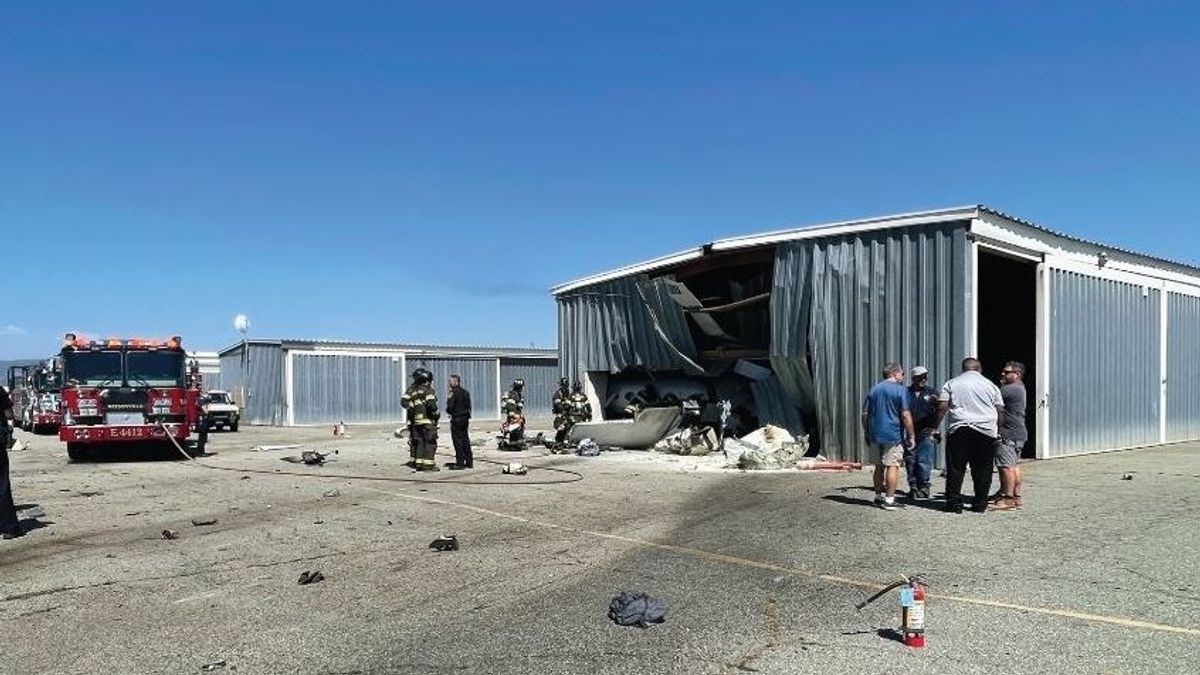 Accidente aéreo en California