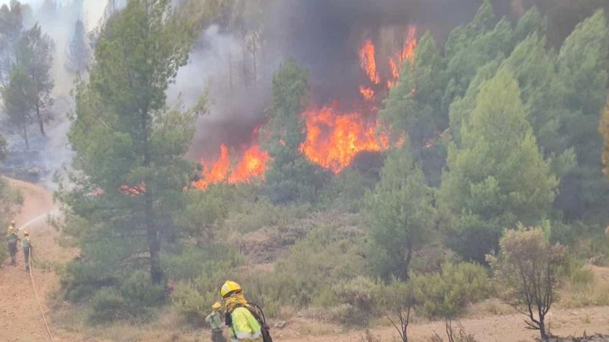 El incendio de Bejís, de los más descomunales de la década, sigue activo con 19.000 hectáreas calcinadas El incendio de Bejís, de los más descomunales de la década, sigue activo con 19.000 hectáreas calcinadas