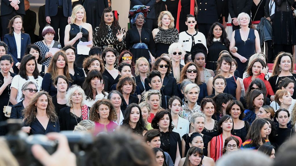 La movilización feminista en Cannes