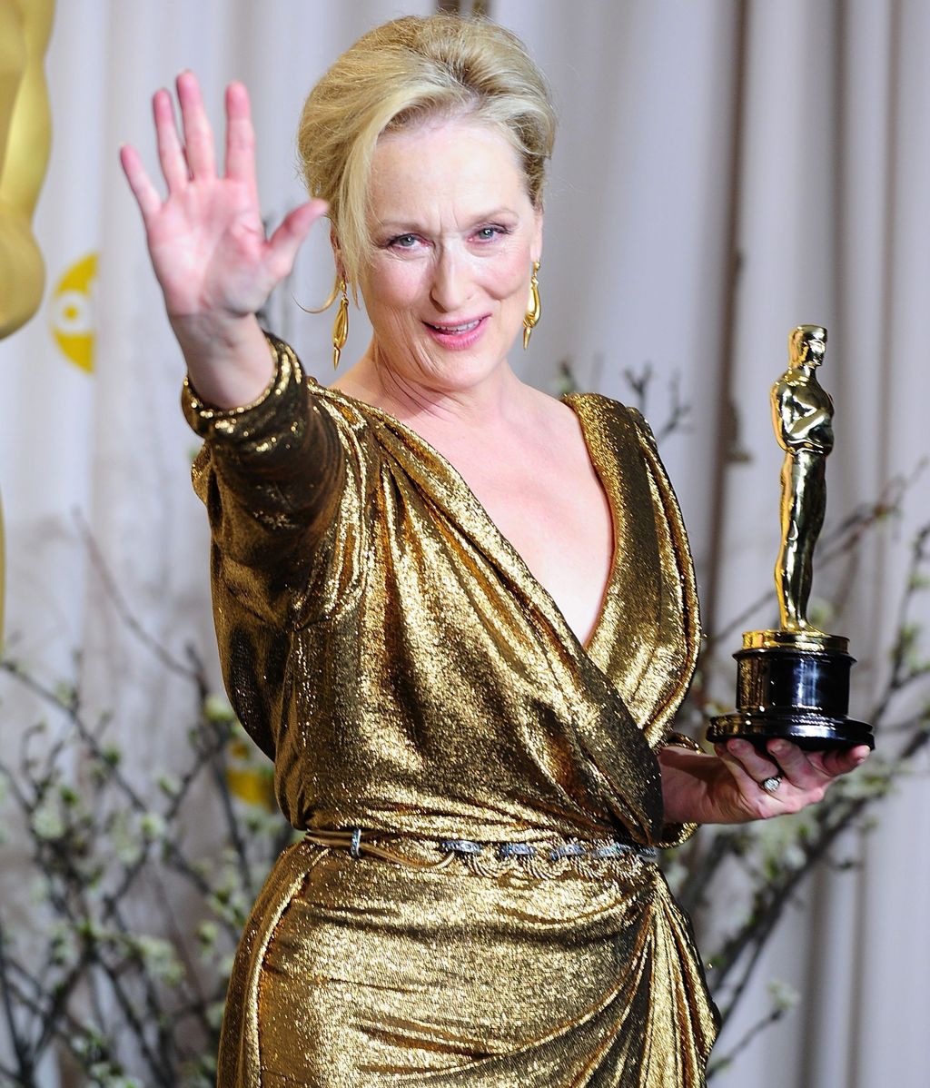 La premiada Meryl Streep