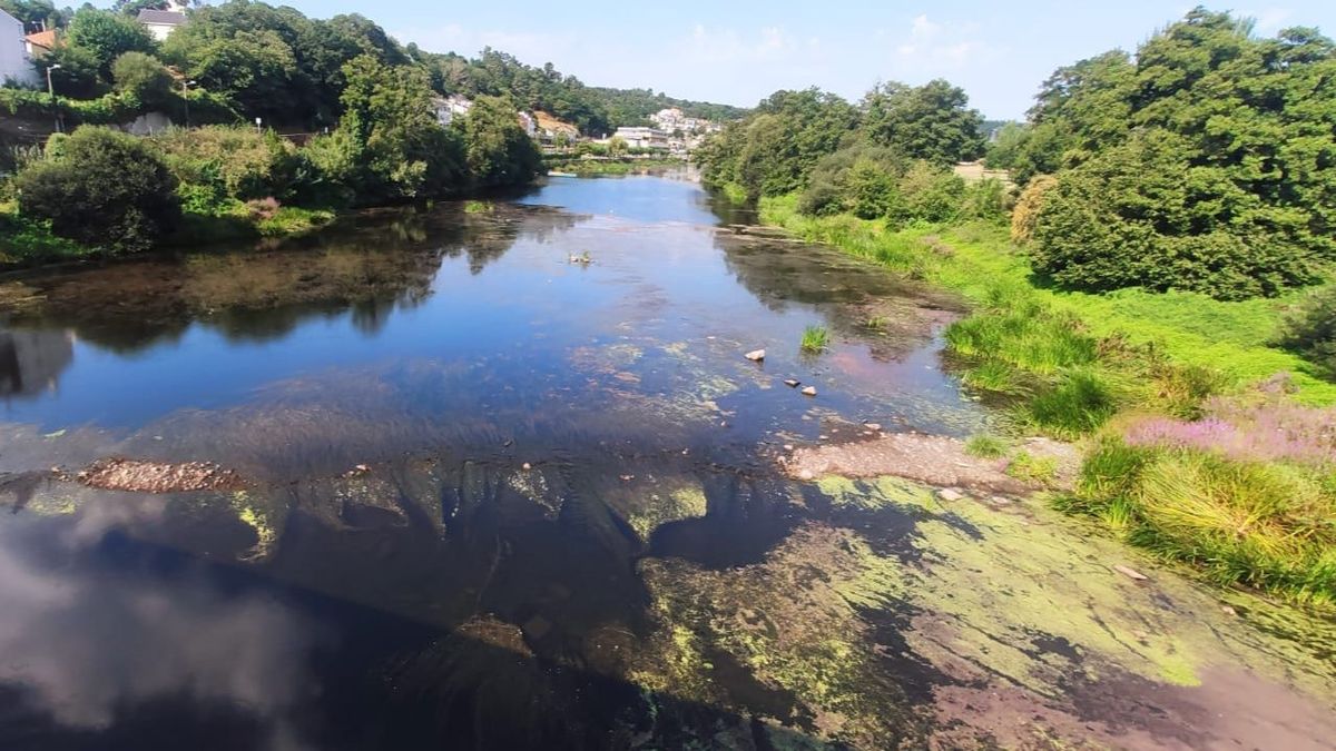 Los caudales de los ríos gallegos presentan una situación preocupante