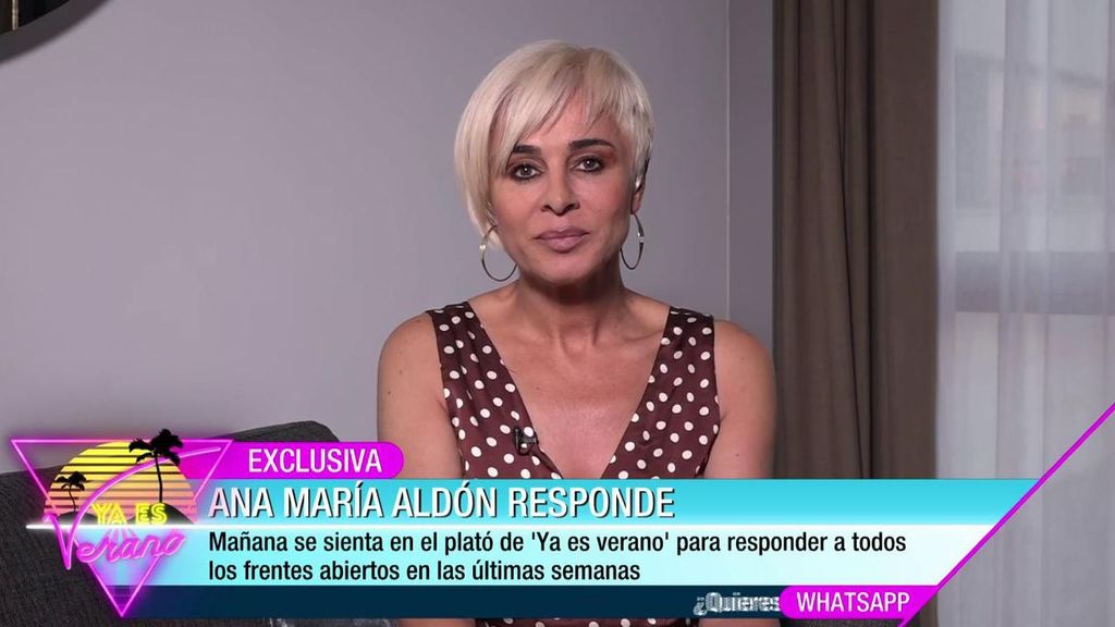 Ana María Aldón quiere coger el toro por los cuernos