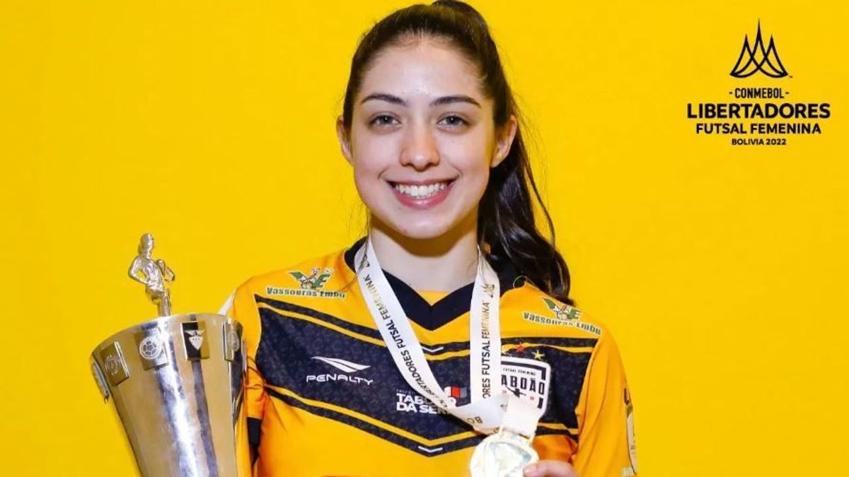 Pietra Medeiros, jugadora de fútbol sala del Taboao Magnus, ha muerto a los 20 años de edad