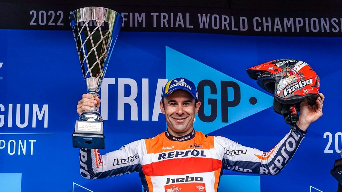 Toni Bou acerca su 31º Mundial con una victoria en Bélgica Toni Bou acerca su 31º Mundial con una victoria en Bélgica