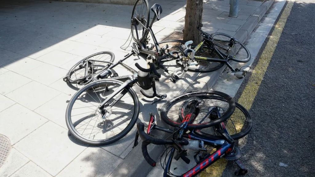 El conductor que atropelló a un grupo de ciclistas en Barcelona no frenó