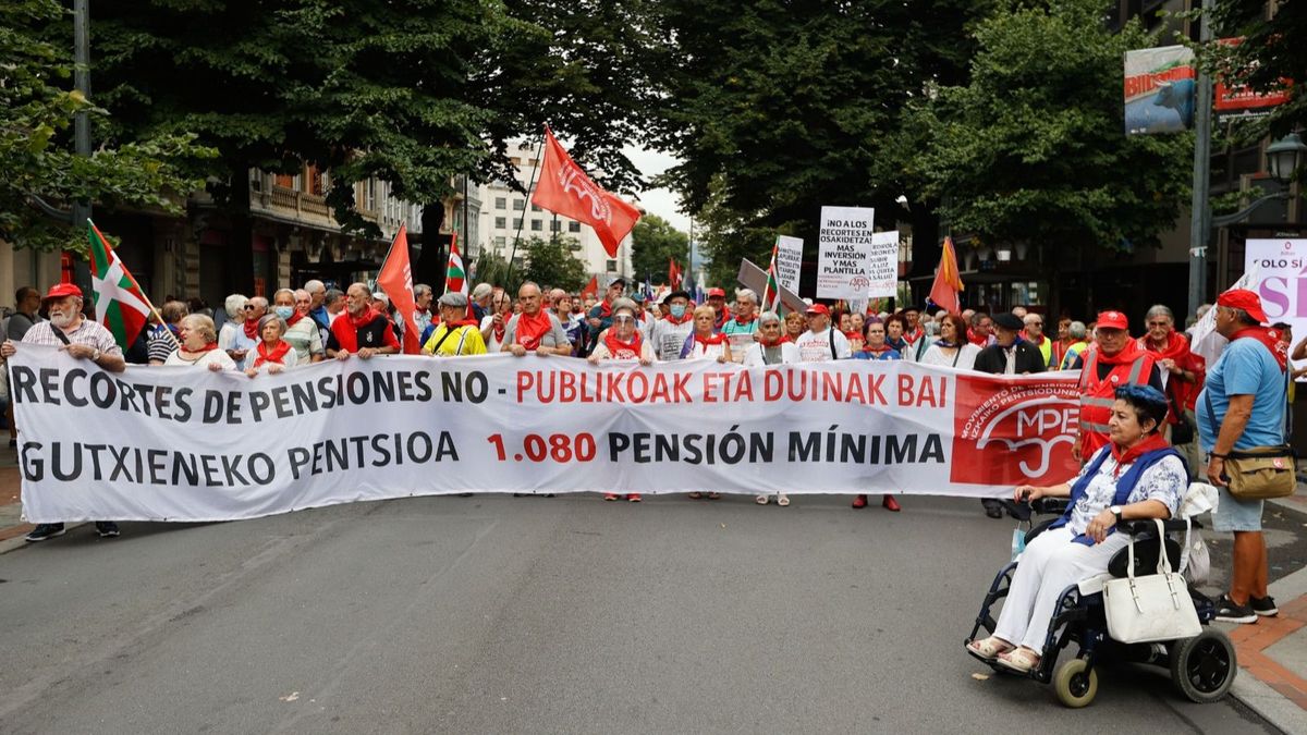 Manifestación pensionistas