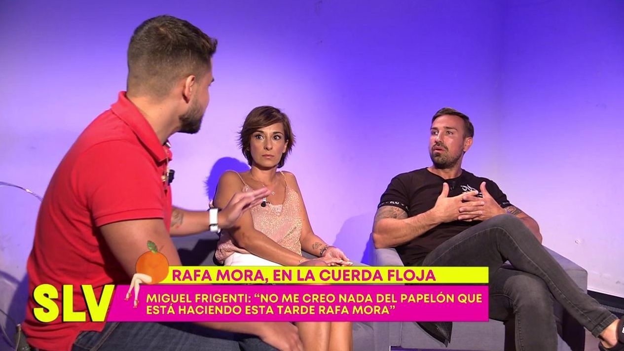 El enfrentamiento de Miguel Frigenti y Rafa Mora