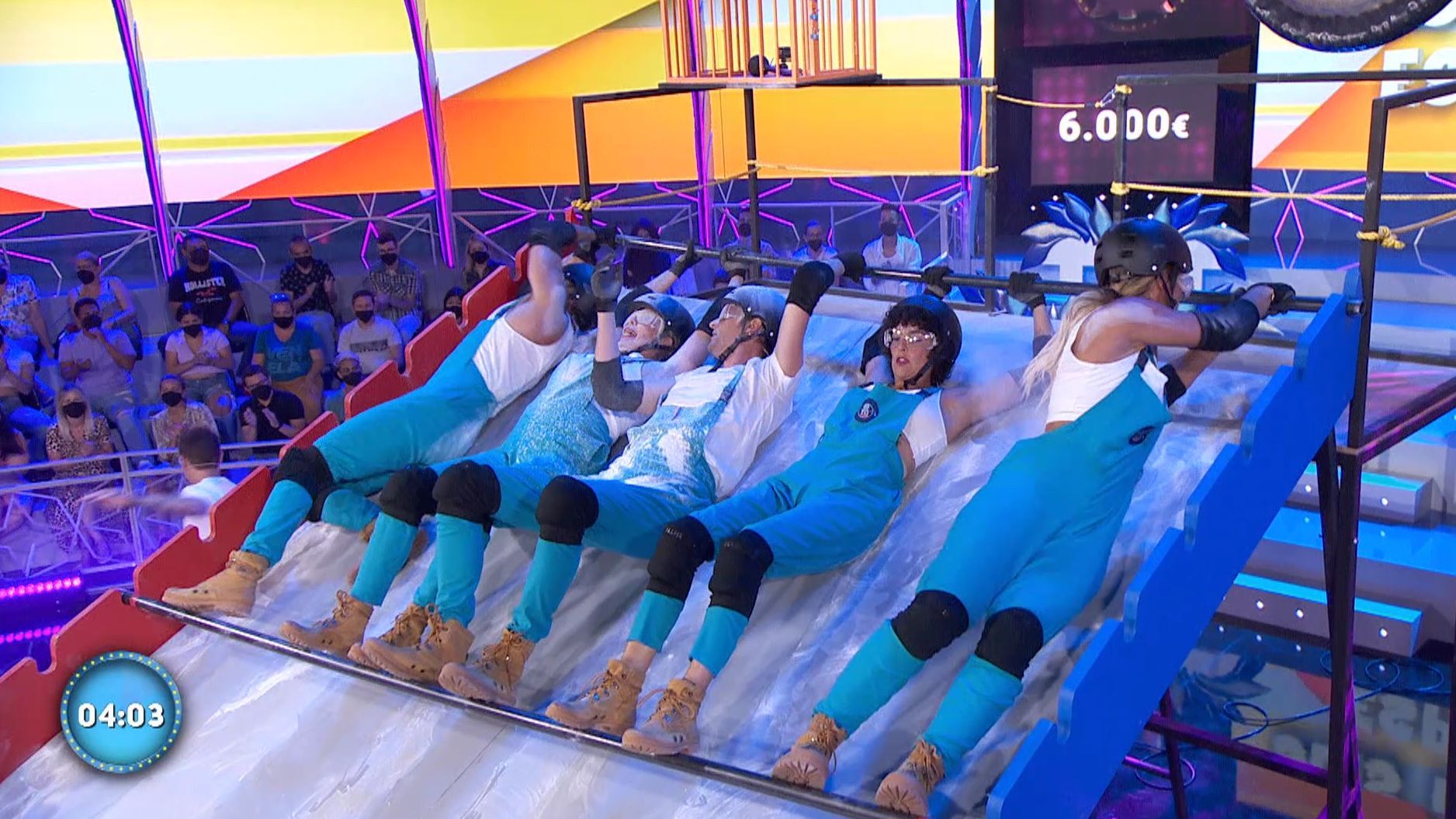 El equipo turquesa arrasa en la prueba final