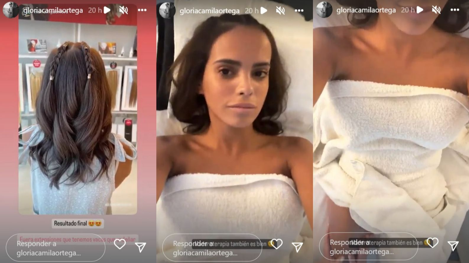 Gloria Camila muestra sus preparativos antes de 'Pesadilla en El Paraíso'