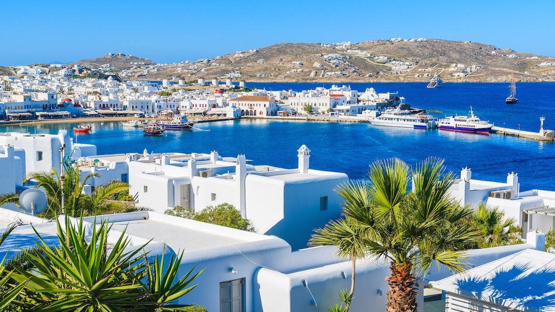 Mykonos es uno de los lugares más bonitos de Grecia.
