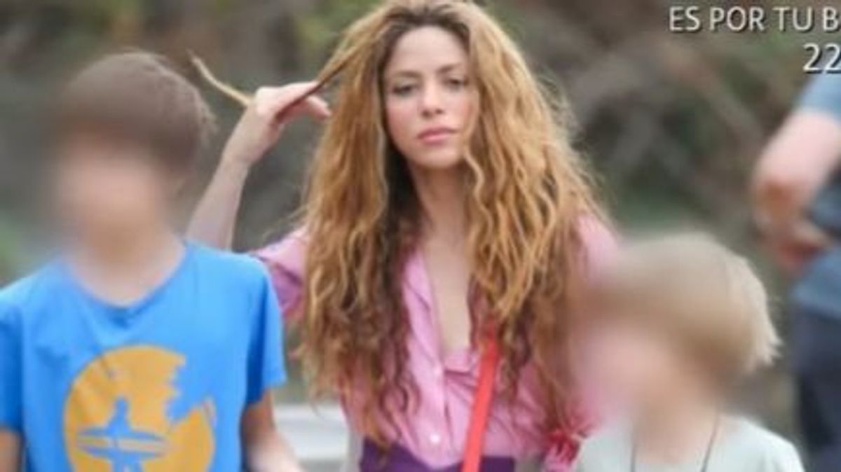 Primera imagen de Shakira tras el vídeo de Piqué con su novia