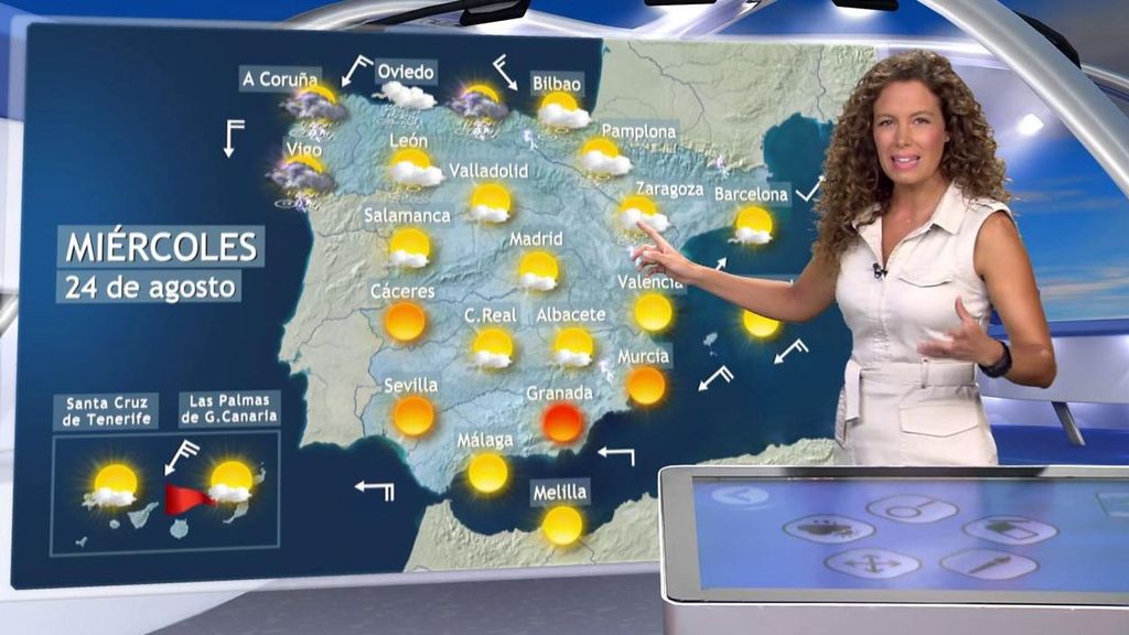 Vuelven la lluvia, las tormentas y el granizo a España: el tiempo para el miércoles