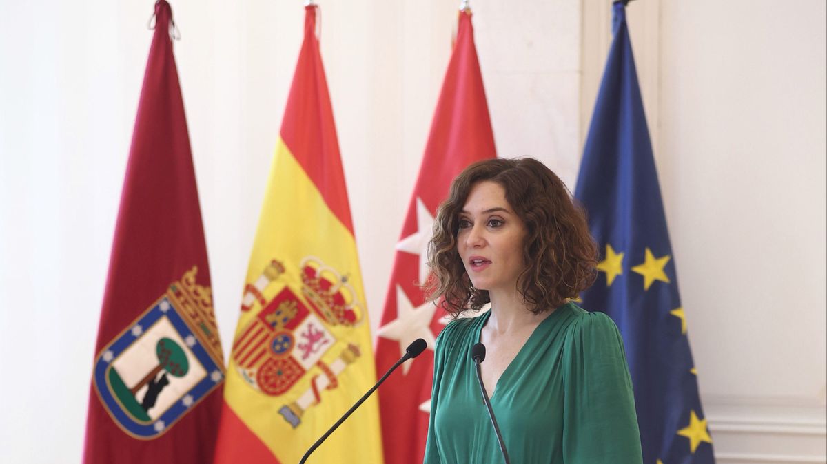 Isabel Díaz Ayuso en la Real Casa de Correos de Madrid Isabel Díaz Ayuso en la Real Casa de Correos de Madrid
