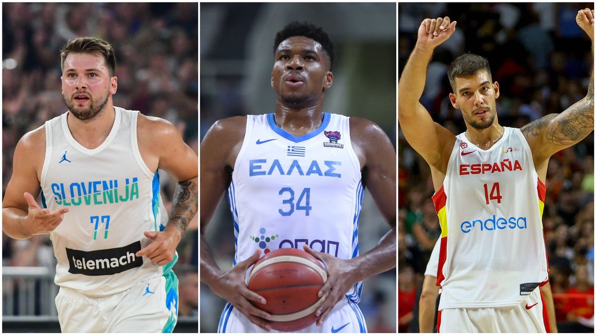 Los jugadores de la NBA que jugarán el Eurobasket: hasta 35 han sido convocados por sus selecciones