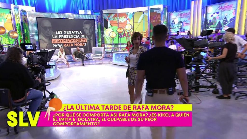 Miguel Frigenti se va del plató de 'Sálvame' ante los ataques de Kiko Matamoros: "¡Qué sucio juegas!"