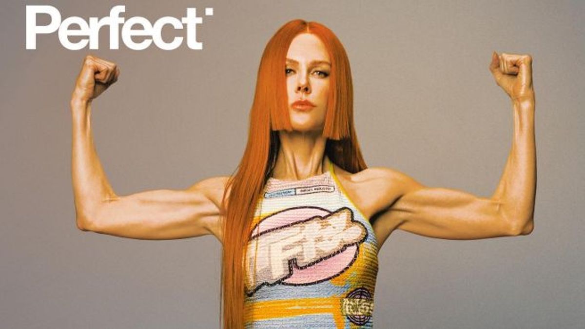 Nicole Kidman en la portada de la revista Perfect