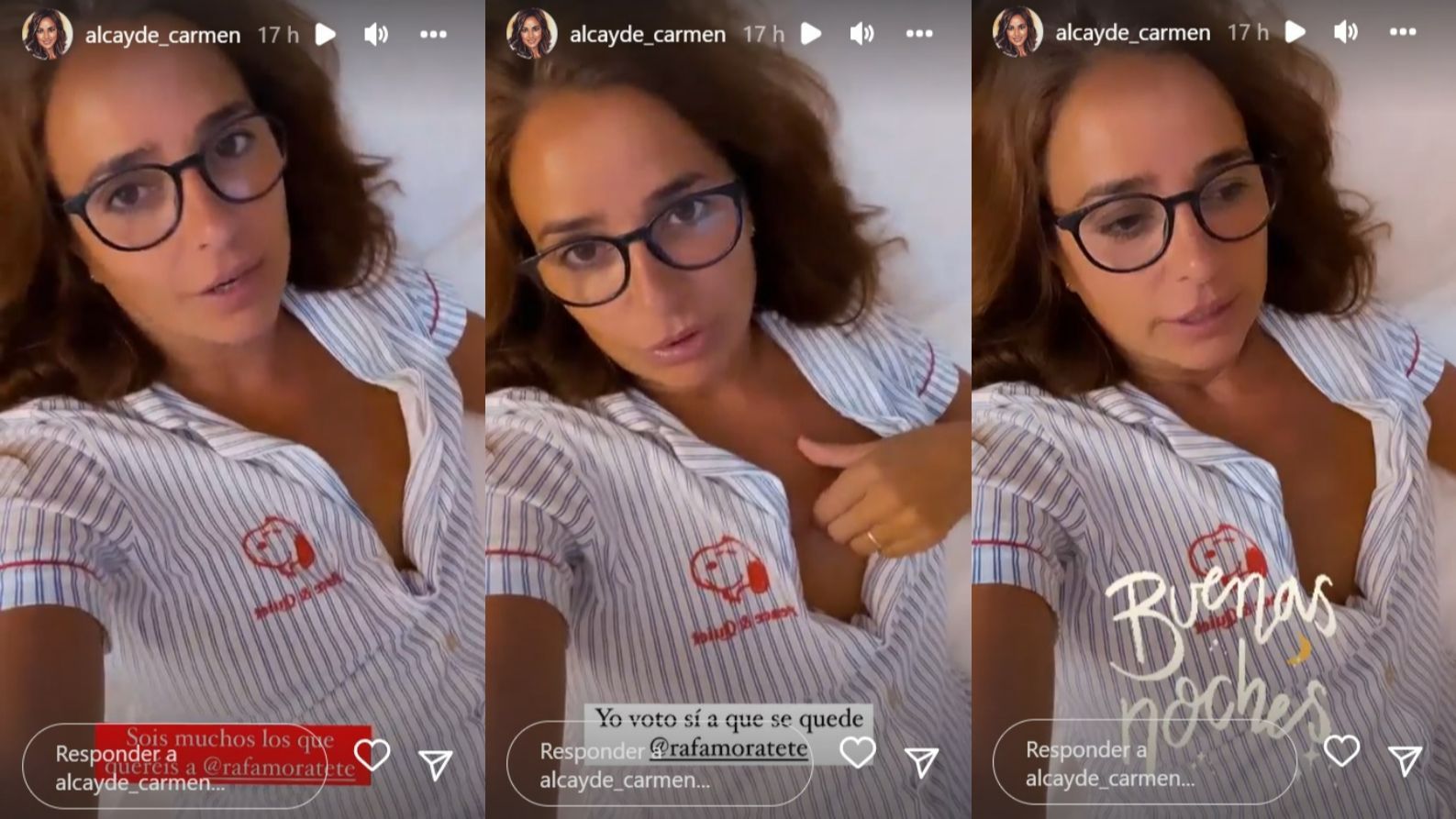Carmen Alcayde le explica a sus seguidores por qué quiere que Rafa Mora siga en 'Sálvame'