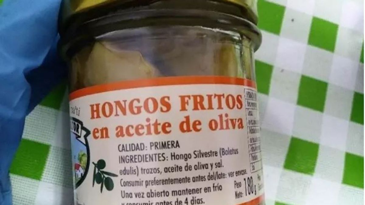 Los hongos fritos en aceite de oliva contaminados