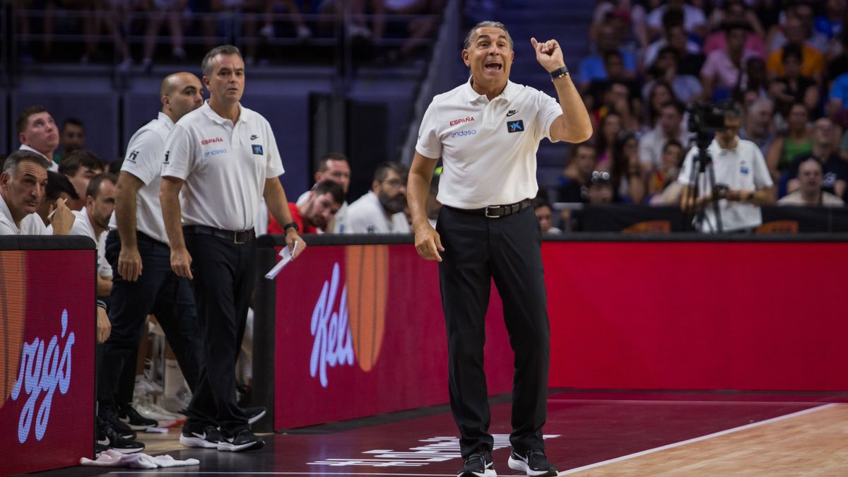 Sergio Scariolo, contento con unas mejoras que alientan de cara al Eurobasket: "Muy satisfecho"