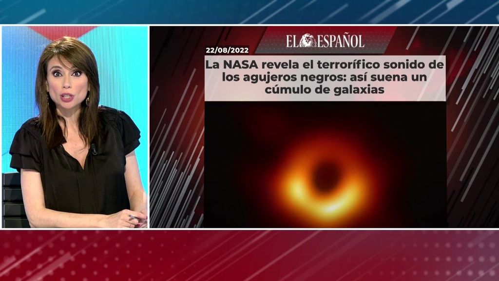 “¿Alguien tiene hambre?”: La reacción de Marta Flich al espeluznante sonido de un agujero negro revelado por la NASA