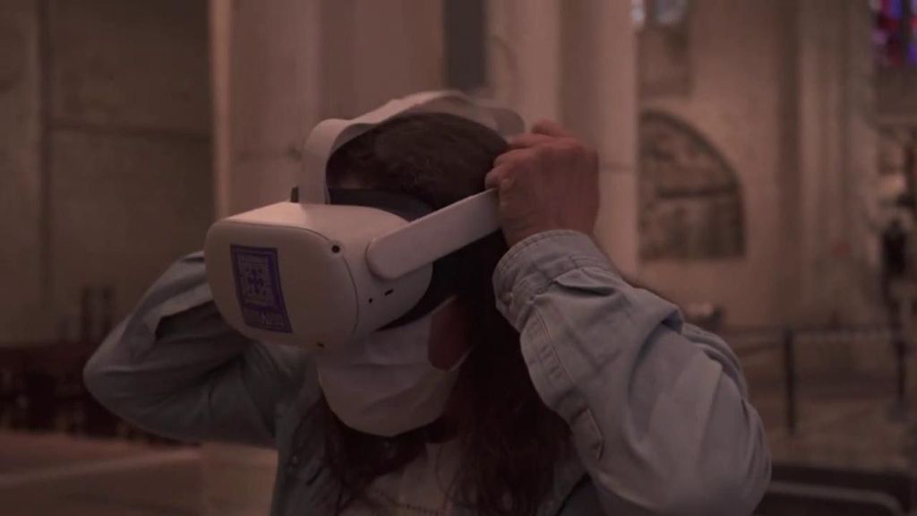 Andar por calles de otra época en Burgos es ahora posible gracias a la realidad virtual