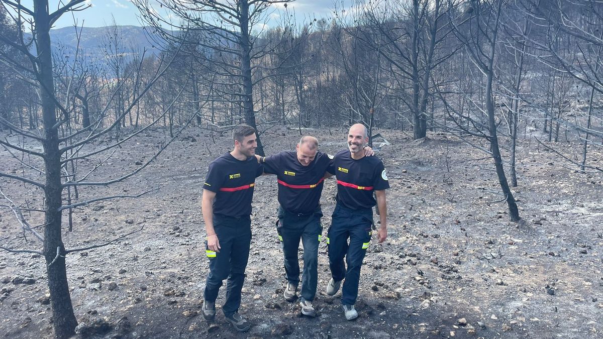 Bomberos del camión en llamas de Bejís: "Fue como si te absorbiese una bola de fuego, estamos vivos de milagro" Bomberos del camión en llamas de Bejís: "Fue como si te absorbiese una bola de fuego, estamos vivos de milagro"