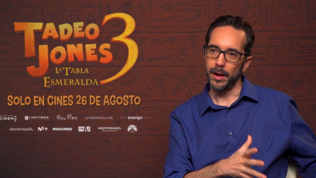 Enrique Gato, director y creador de Tadeo Jones, nos explica cómo fue hacer una peli sin villano (play)