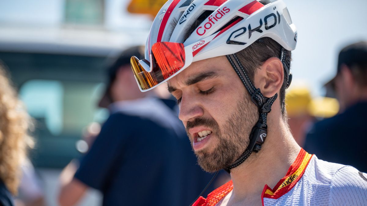 HERRADA Jesus from the Cofidis Team during the Men's Mont Ventoux Challenge 2022, UCI Europe Tour event, Vaison-la-Romaine - Mont Ventoux (154 Km) on June 14, 2022 in Vaison-la-Romaine, France - Photo Florian Frison / DPPI HERRADA Jesus from the Cofidis Team during the Men's Mont Ventoux Challenge 2022, UCI Europe Tour event, Vaison-la-Romaine - Mont Ventoux (154 Km) on June 14, 2022 in Vaison-la-Romaine, France - Photo Florian Frison / DPPI