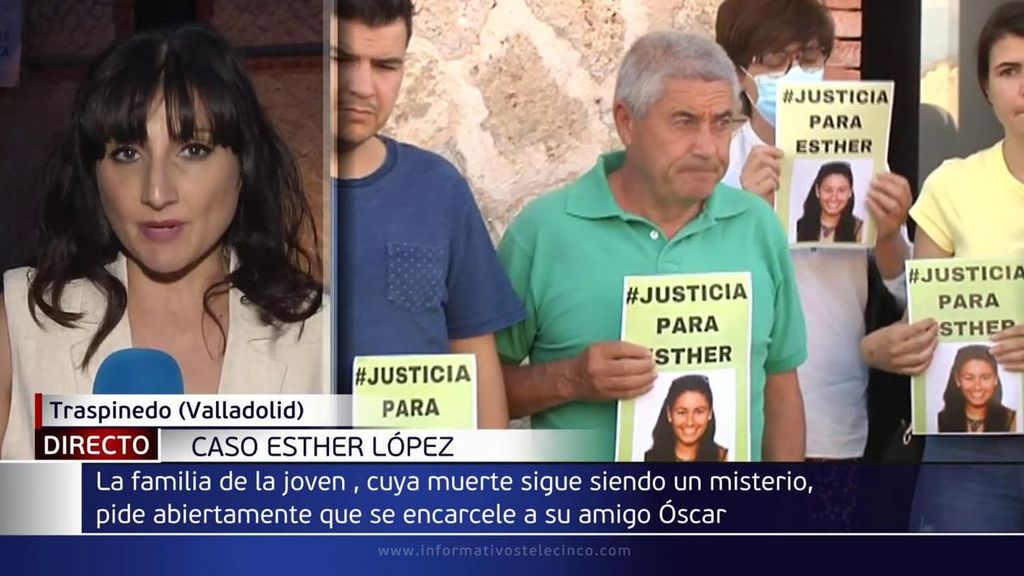 La familia de Esther López pide que no se deje “campar libre” al principal sospechoso de su muerte