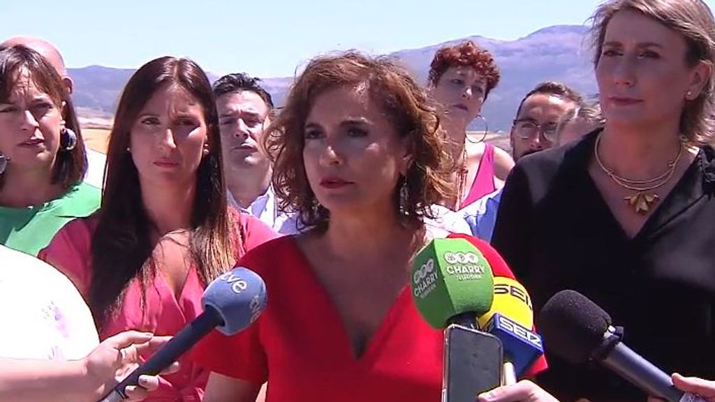 María Jesús Montero, en declaraciones a los medios de comunicación desde Ronda, Málaga