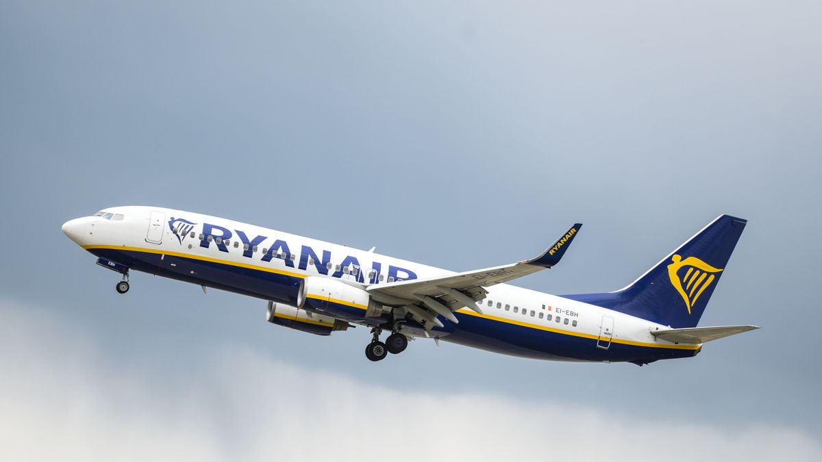 Un avión de Ryanair Un avión de Ryanair