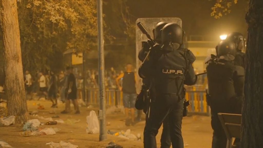 Batalla campal entre bandas en las fiestas de Alcalá de Henares: hay cuatro policías heridos