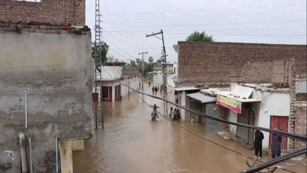 Las inundaciones en Pakistán dejan ya 1.200 víctimas mortales