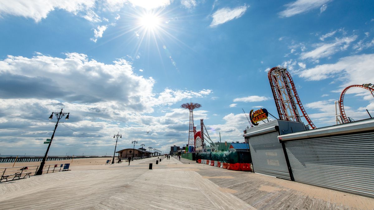 Coney Island Boardwalk, New York
