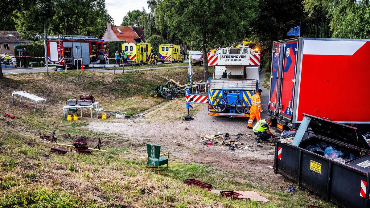 Un camionero atropella a varias personas durante una barbacoa vecinal en Países Bajos