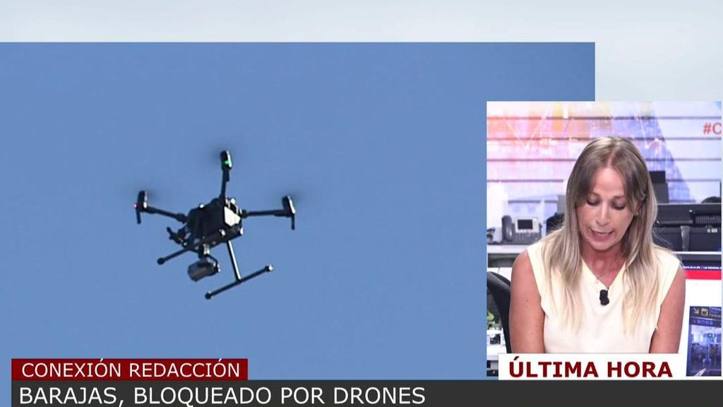 El aeropuerto de Madrid-Barajas, bloqueado por la presencia de drones