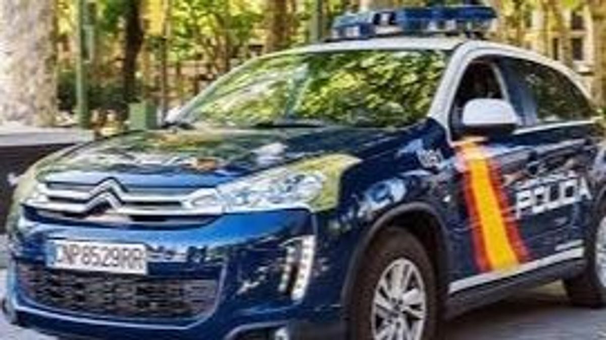 El policía estaba paseando a sus perros cuando se percató de robo. El policía estaba paseando a sus perros cuando se percató de robo.