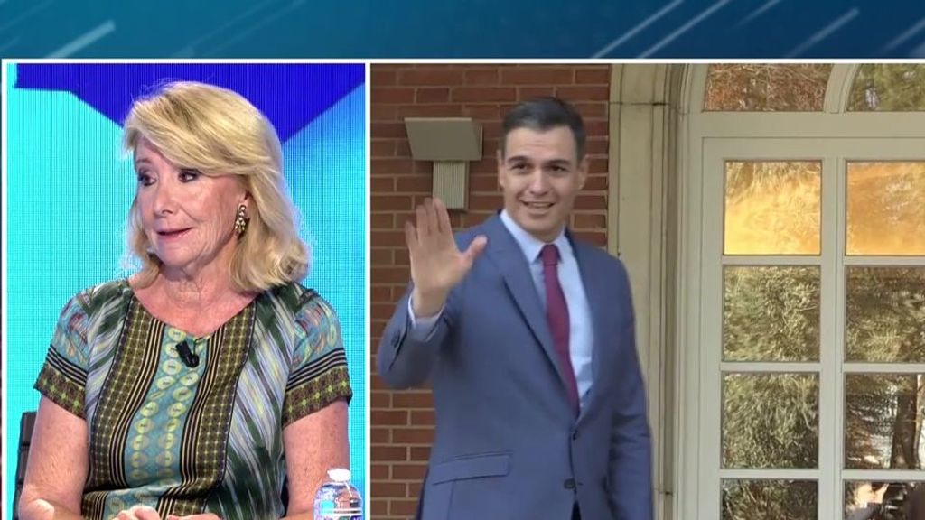 Esperanza Aguirre sentencia los actos programados por Pedro Sánchez: “No puede estar en la calle porque el pueblo español le manifiesta su descontento”