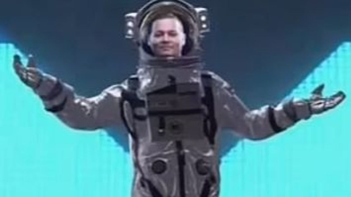 Johnny Depp reaparece como astronauta en la MTV Johnny Depp reaparece como astronauta en la MTV