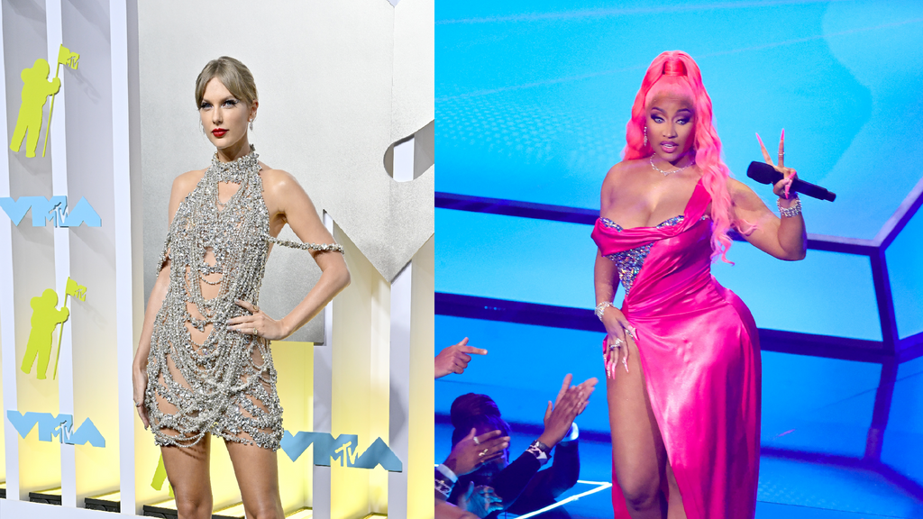 La grandes triunfadoras de los MTV VMA 2022: Taylor Swift Y Nicki Minaj