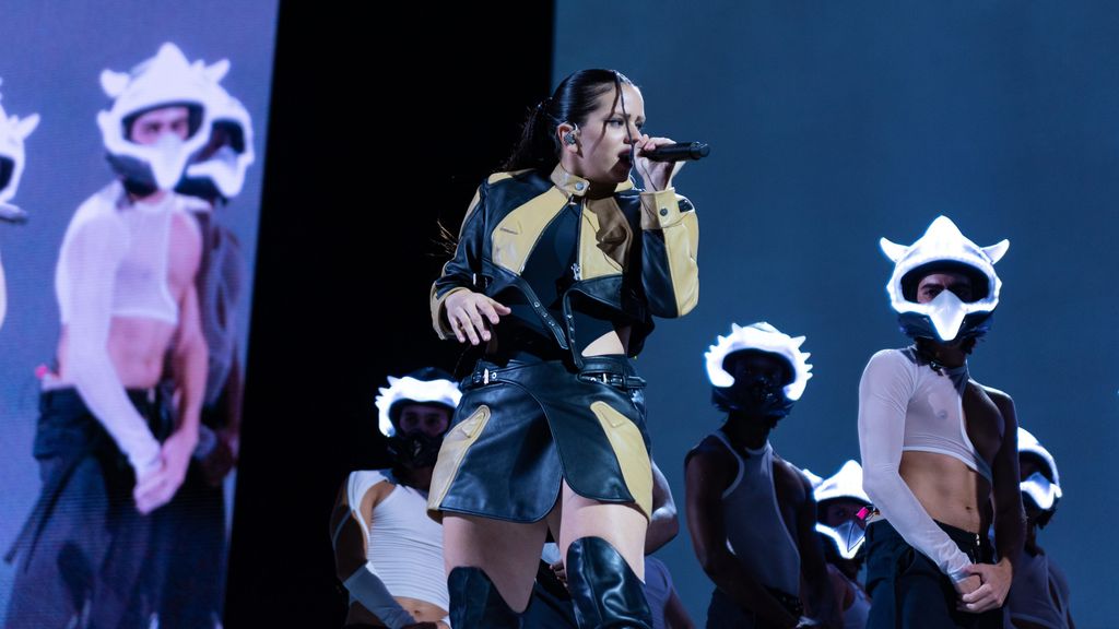 Rosalía en el Palau Sant Jordi en Barcelona