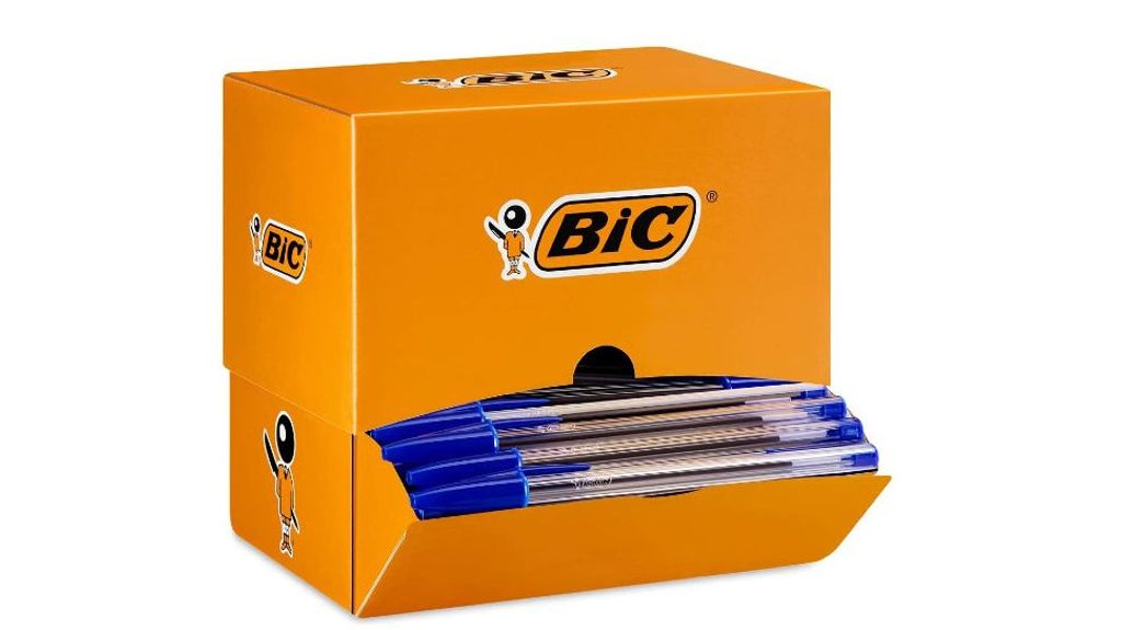 Caja de bolígrafos Bic